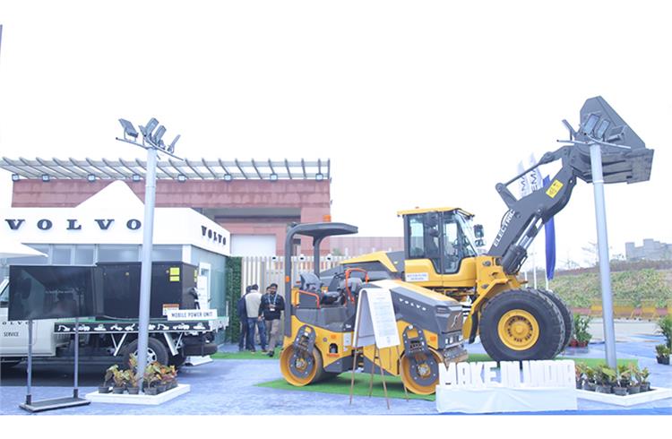 Volvo CE drives sustainable construction at Bharat Mobility Global Expo 2024