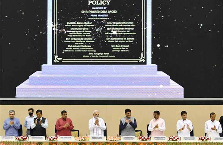 PM Modi launches National Logistics Policy, urges cost reduction from 13-14% to single digit