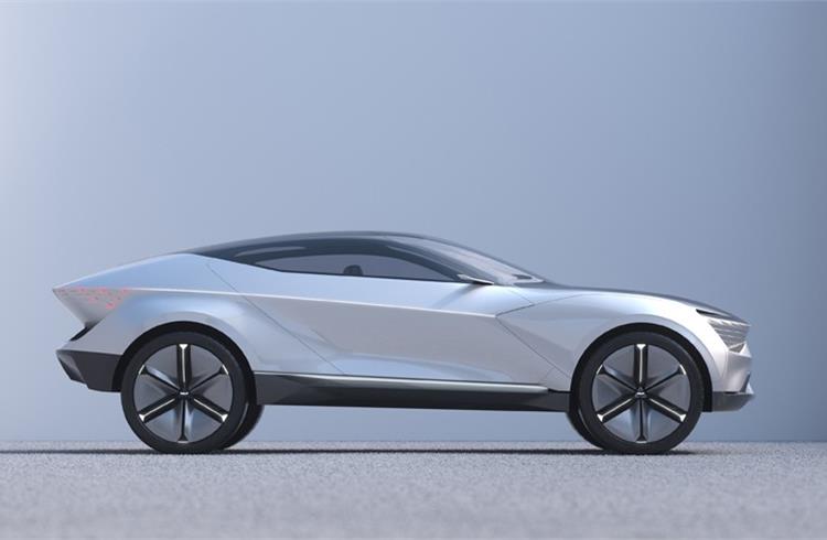 Futuron Concept is an all-wheel drive SUV coupe which proposes new designs for future electric vehicles from Kia Motors.