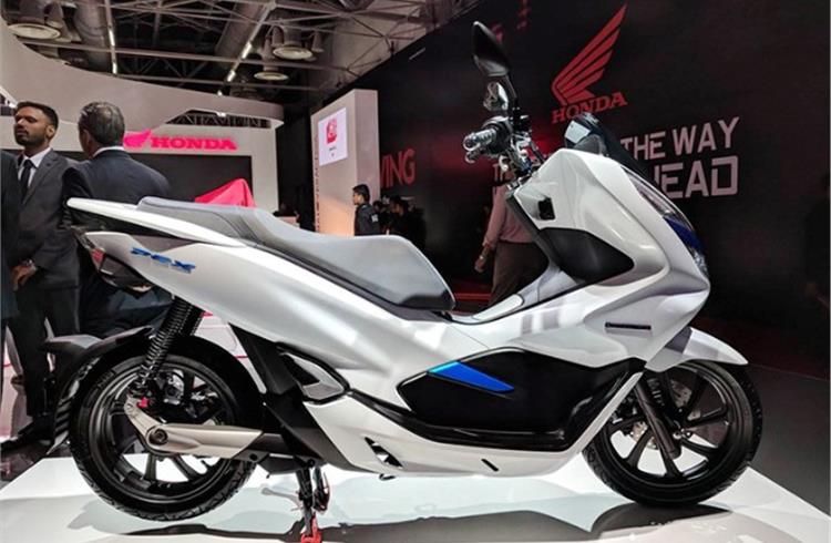 HMSI had showcased the PCX Electric urban runabout at the Auto Expo 2018.