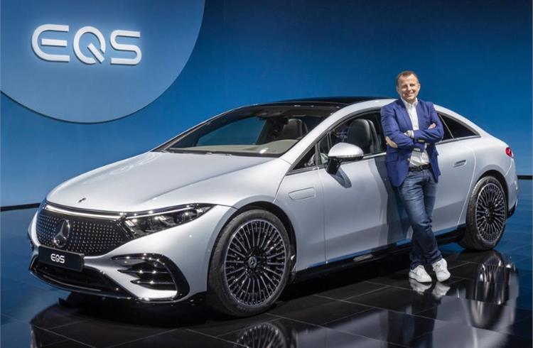 Mercedes-Benz reveals all-electric EQS