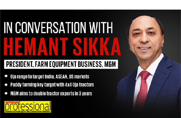 In Conversation with Mahindra & Mahindra's Hemant Sikka 
