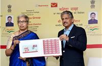 India Post honours Mahindra Group with postage stamp