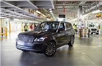 First Range Rover made under social distancing measures rolls out
