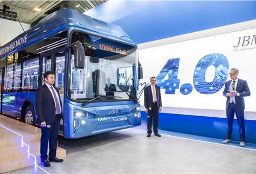JBM forays into European market with Ecolife, Galaxy electric buses at Bus World 2023 in Brussels