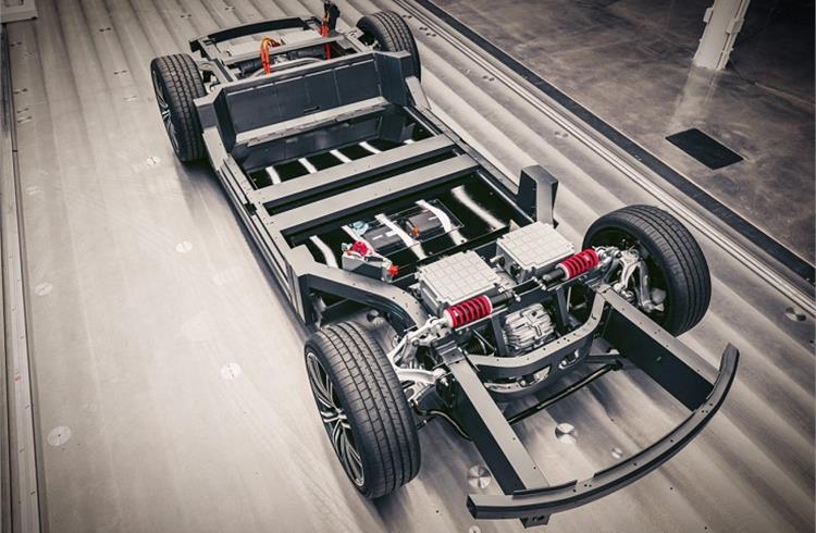 Karma Automotive debuts supercar-capable architecture on E-Flex platform