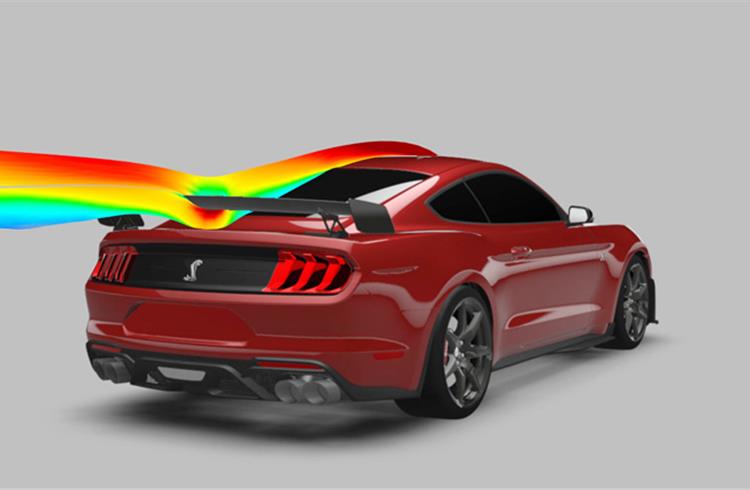 Supercomputers and 3D printing help give new Mustang Shelby GT500 more pep and oomph