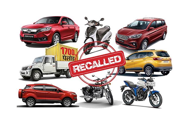 Indian OEMs recall 278,405 vehicles in 2022, over 5 million units since 2012