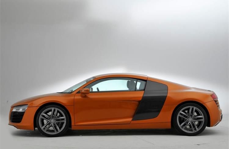 That's because it's basically an Audi R8 in design