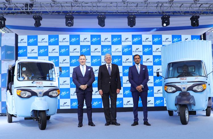 Piaggio launches electric Ape FX Max three-wheeler range, bags orders for 24,000 units