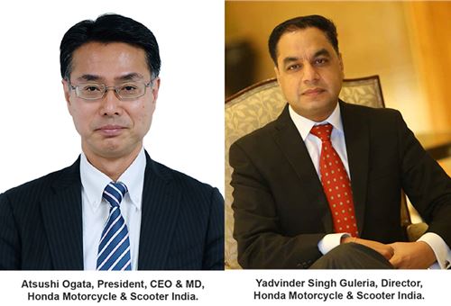 Honda 2Wheelers India rejigs top deck, Atsushi Ogata appointed new president, CEO and MD