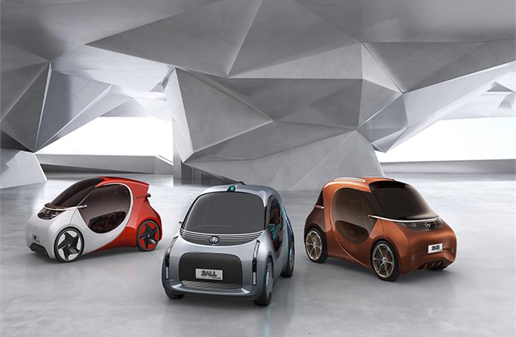 Concept cars for future mobility co-developed by BASF and GAC R&D Center