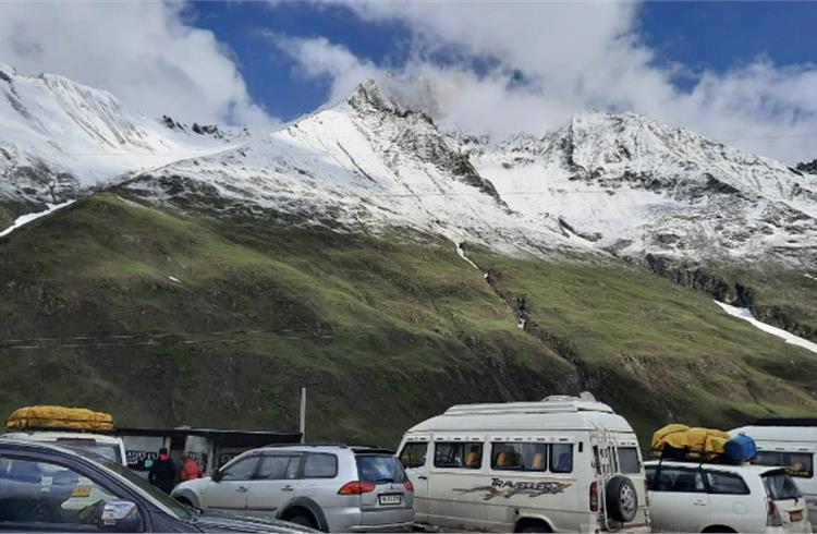 Incentivising purchase and use of EVs will help reduce the existing high dependence on fossil-fuel-powered cars and buses  by tourists and also transportation services to this high-altitude region.