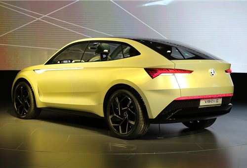 Skoda Vision E: electric car to offer SUV and coupe bodystyles