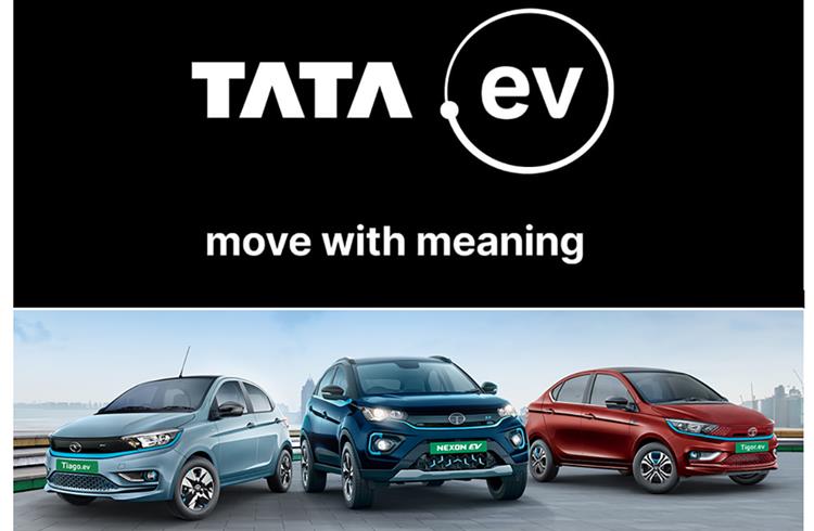 Tata Motors reveals new brand identity for electric car and SUV business