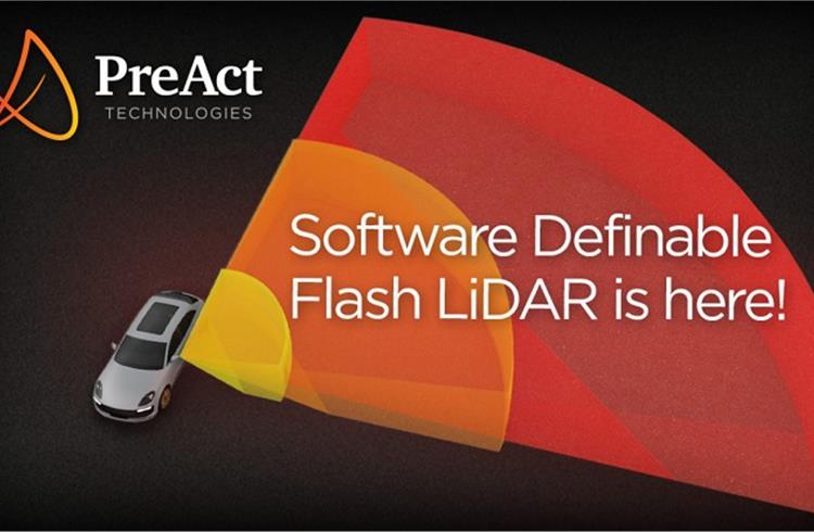 PreAct Tech unveils software-definable Flash LiDAR