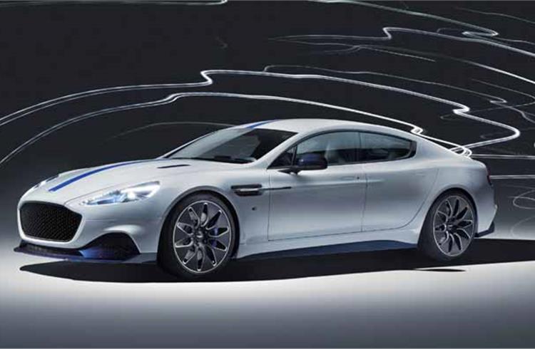 Aston Martin reveals production-ready Rapid E at Shanghai Motor Show