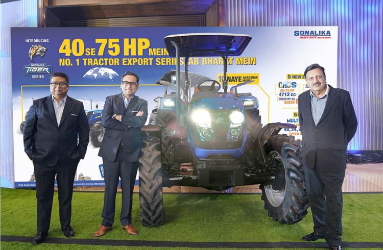 Sonalika unveils largest range of advanced 'Tiger' tractors
