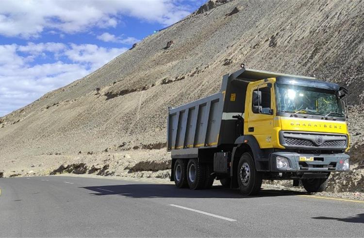 BharatBenz opens 3S facility in Leh