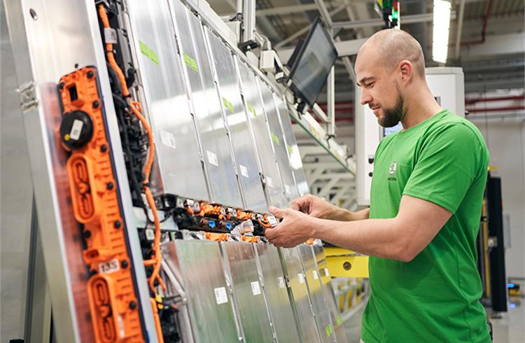 Skoda Auto launches MEB battery systems production at Mlada Boleslav plant