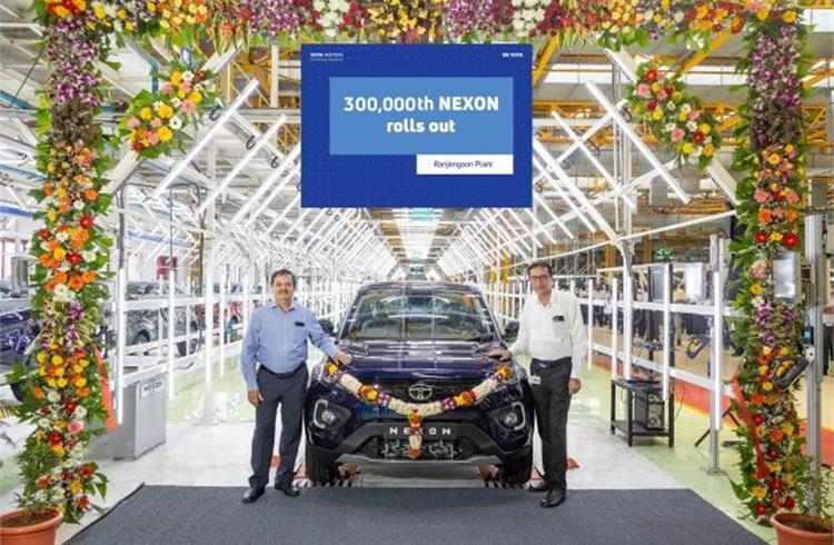 Tata Nexon crosses 300,000 production milestone