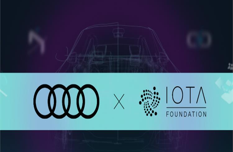 Audi partners IOTA Foundation for exploring Tangle-based future mobility
