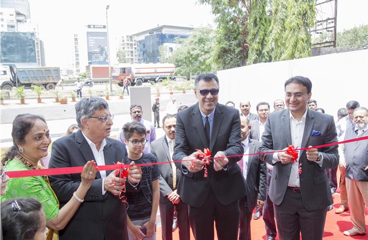 The new facility was inaugurated by Rohit Suri, president and MD, Jaguar Land Rover India; Vikram Modi, MD and Vivek Modi, Director, Ace Perkins