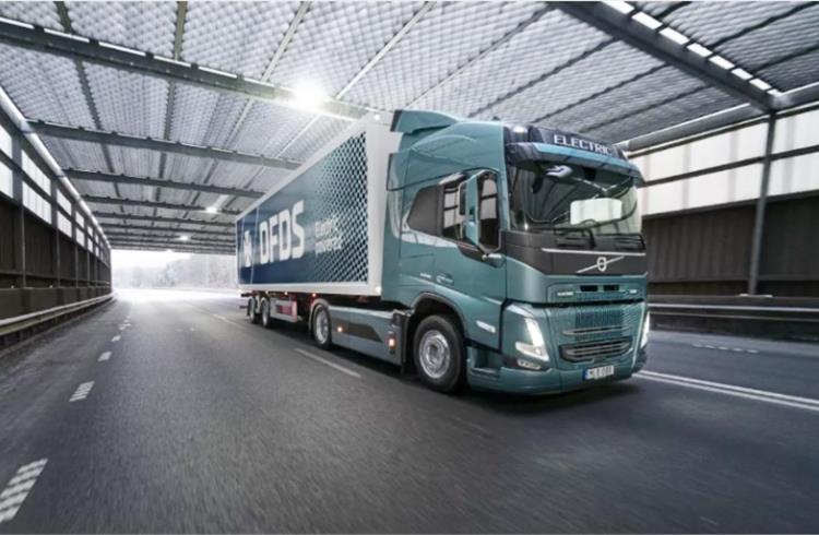 The trucks will be used for both short and long transport in the DFDS logistics system in Europe.