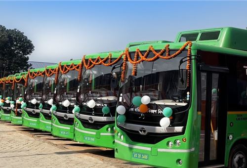 Tata Motors supplies 100 electric buses to Assam State Transport Corporation