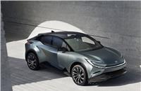 The bZ Compact SUV Concept has been designed in Europe by Toyota European Design and Development in France.