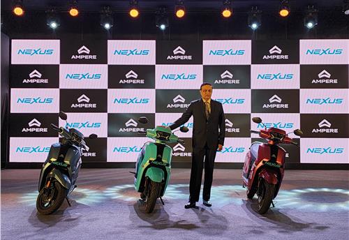 Greaves Electric Mobility introduces Ampere Nexus e-scooter at Rs 109,900