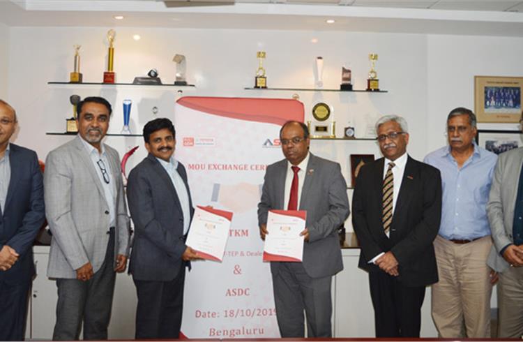 Toyota Kirloskar Motor partners ASDC to make ITI students industry-ready 