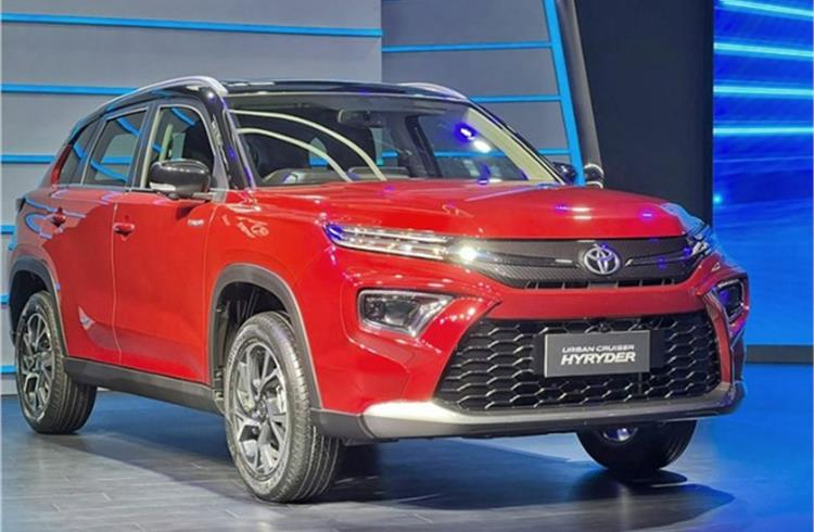 Toyota Hyryder SUV revealed, bookings open