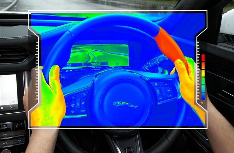 JLR develops 'Sensory Steering Wheel' to reduce driver distraction