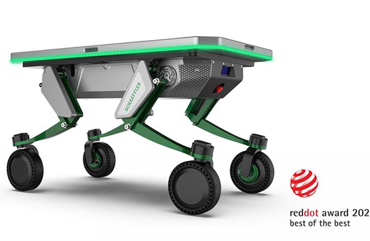 Schaeffler’s autonomous mobile robot wins top Red Dot Design award