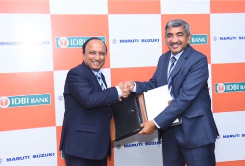 Maruti Suzuki India signs MoU with IDBI Bank for inventory funding 
