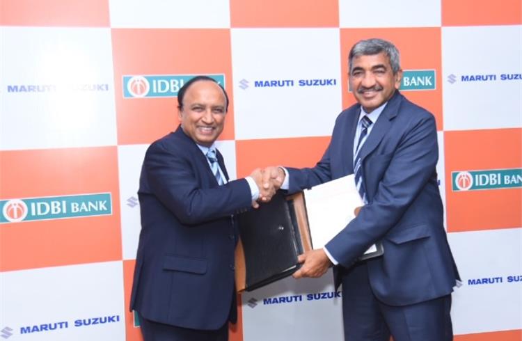 Maruti Suzuki India signs MoU with IDBI Bank for inventory funding 