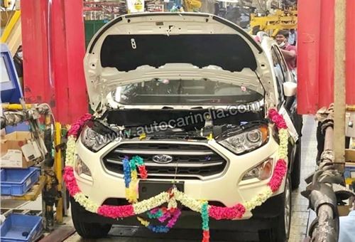 Last EcoSport rolls out from Ford’s Chennai plant