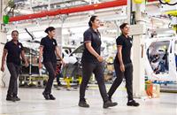 Many automakers have now ensured that they have more women on the shop floor and as well as in functions like R&D, engineering, design and the like.