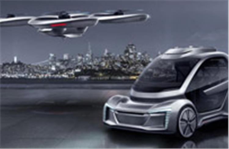 Audi and Airbus flying taxi gets backing from German government