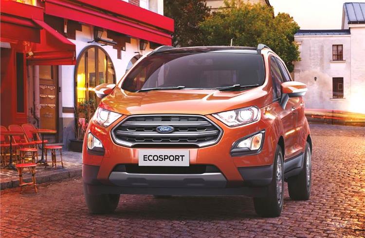 Ford India launch EcoSport BS VI at Rs 804,000
