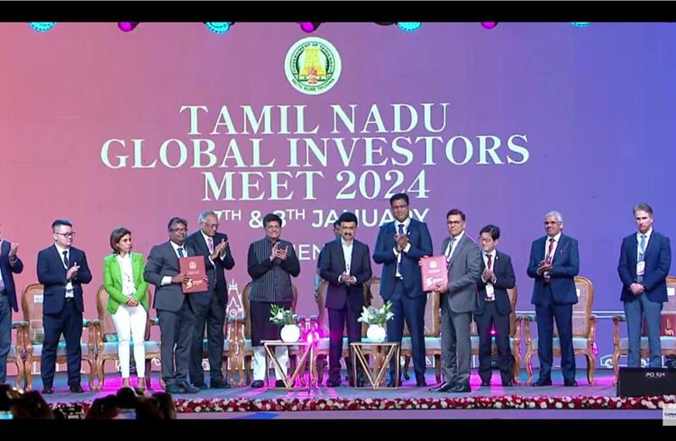 TVS and Hyundai announce new investments at Tamil Nadu Global Investors Meet 2024