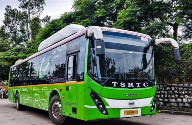 Telangana awards electric bus contract to Olectra