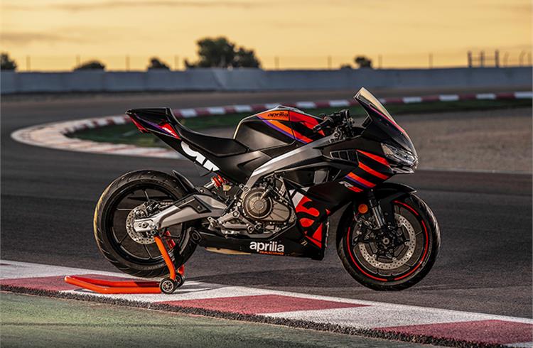 Aprilia launches RS 457 at Rs 4.1 lakh