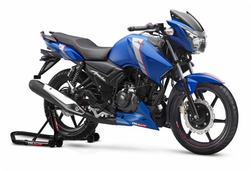 TVS equips entire Apache RTR series bikes with ABS