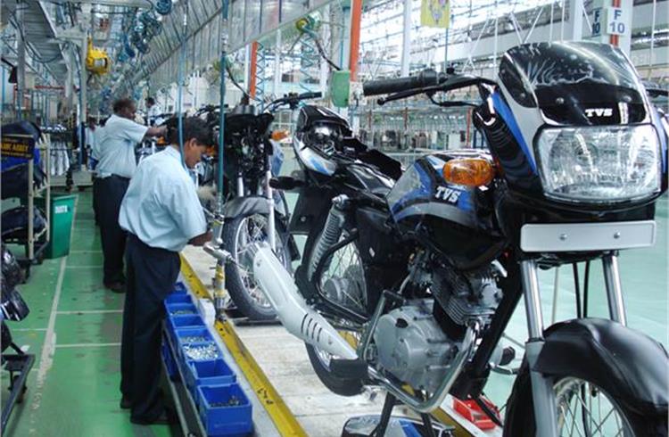 TVS Motor hopes to weather lockdown storm