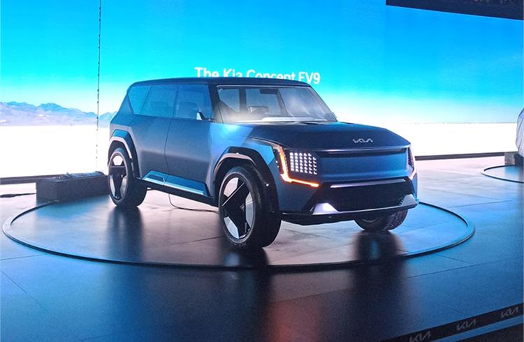 Kia EV9 SUV to come with a range of 541km and Level 3 ADAS tech