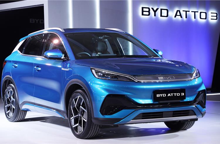BYD India delivers over 700 Atto 3 electric SUVs since January