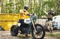 The MJR Roach takes the base Royal Enfield Himalayan adventure bike and builds upon it.