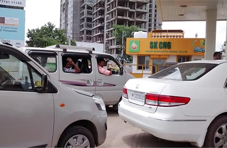 Most of Maruti Suzuki's CNG sales can be attributed to come from states like Delhi, Maharashtra, Uttar Pradesh, Haryana and Gujarat, where the CNG infrastructure is well established.